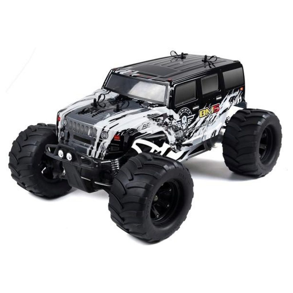 1/5 Scale Rovan BM5 RC Monster Truck Hummer Body Shell Fits FG