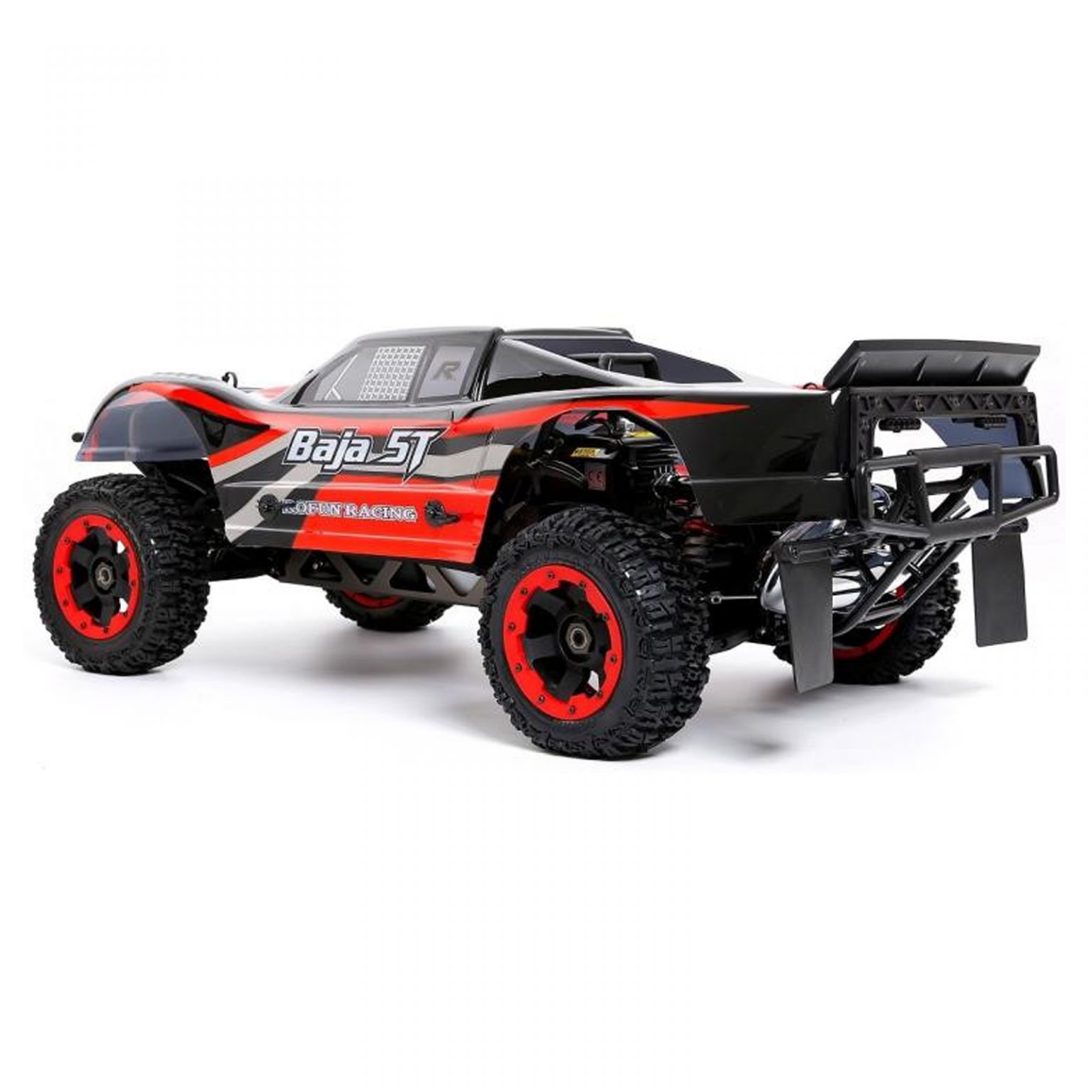 1/5 Scale Rovan Baja 5T Painted Red/Black Body Shell (HPI/KM/Rovan ...