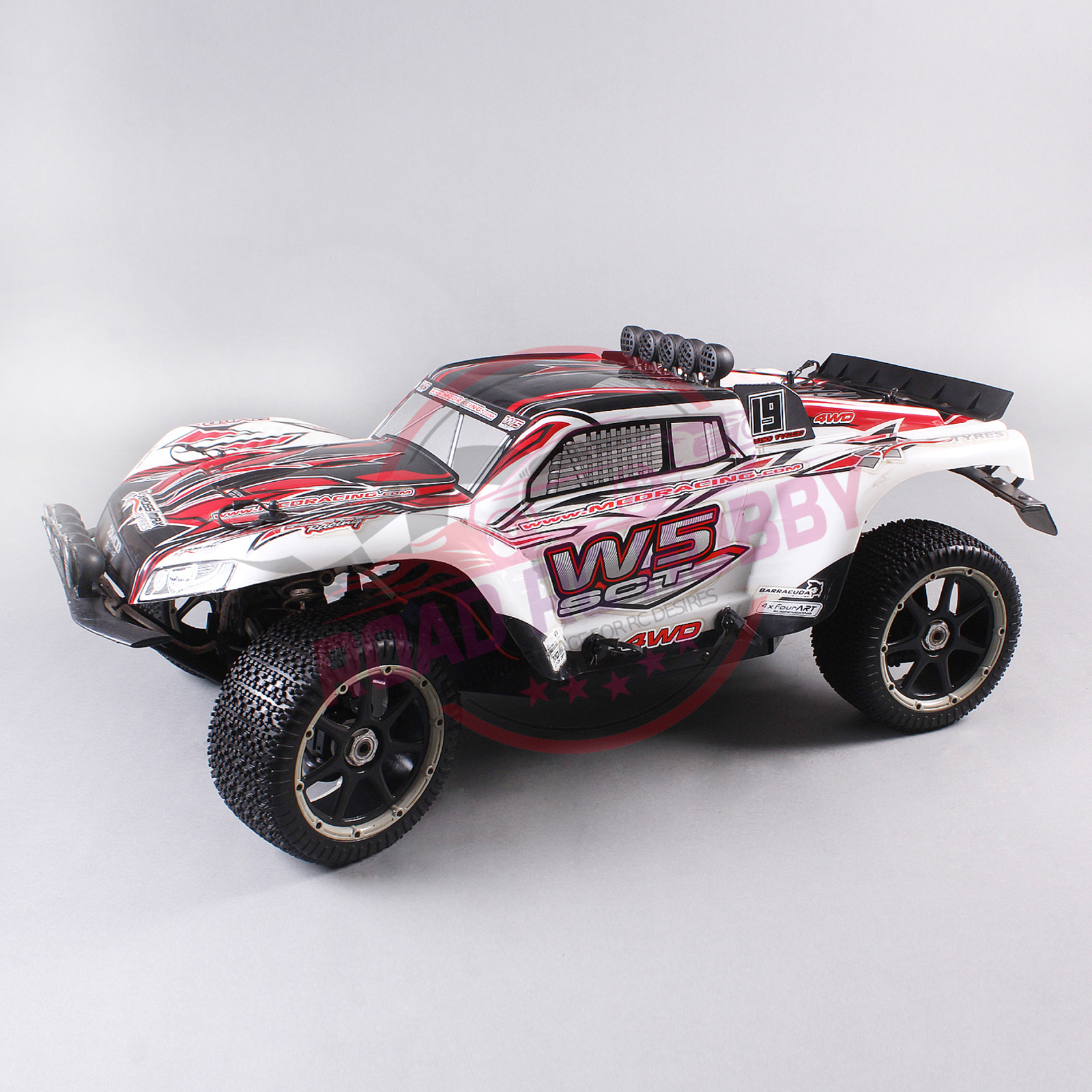 MCD Racing W5 1/5 4WD 27.2cc Gasoline Engine Short Course Truck – Road ...