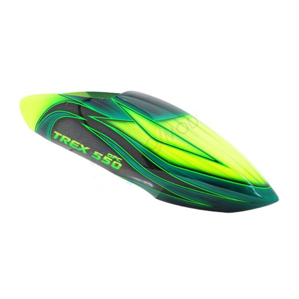 Align 550E DFC Painted Canopy (Green)