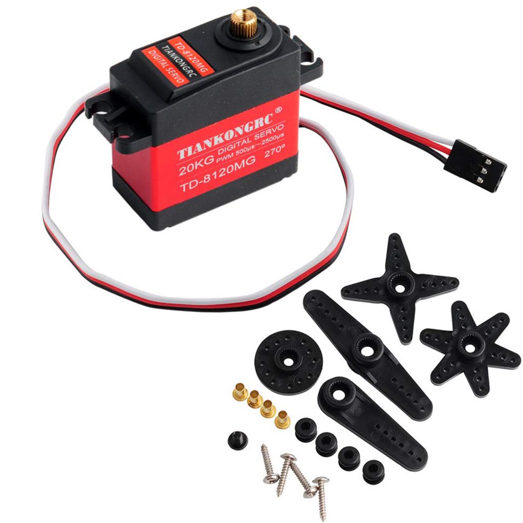 12KG Metal Gear Waterproof Digital Servo High Torque &Speed for 1/10 RC