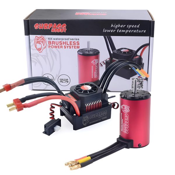 Surpass Hobby KK Waterproof 3660 2200KV Brushless motor with 150A ESC Combo