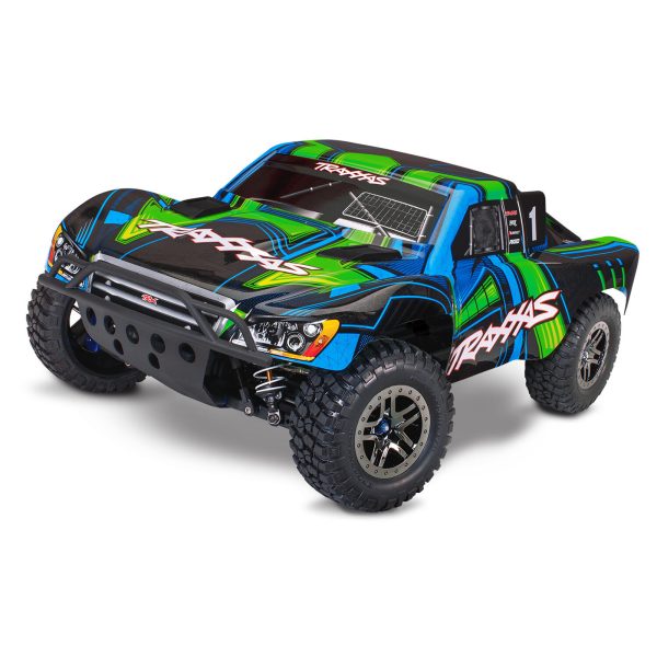 Traxxas Slash 4X4 VXL Brushless 1/10 4WD Short Course Truck (Green)