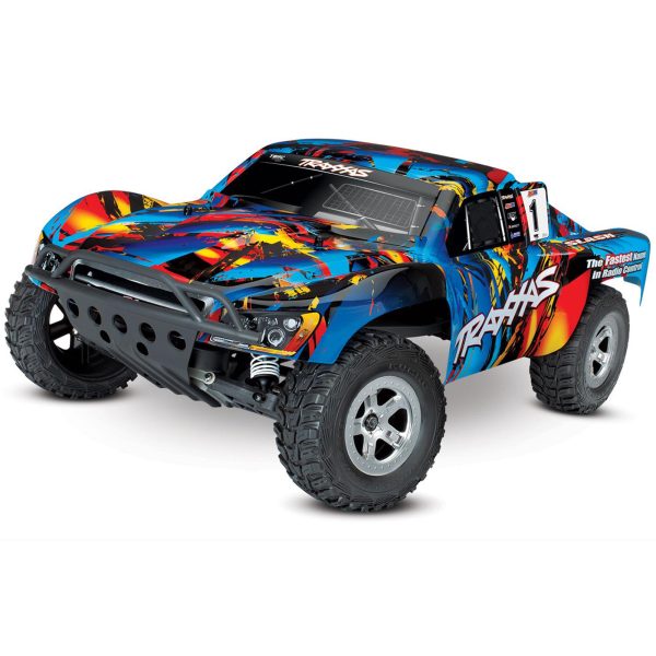 Traxxas Slash 4X4 VXL Brushless 1/10 4WD Short Course Truck (Rock n' Roll)
