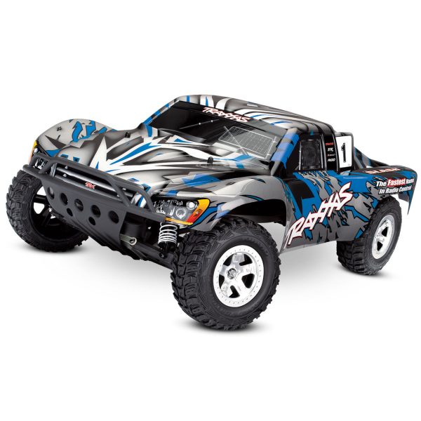 Traxxas Slash 4X4 VXL Brushless 1/10 4WD Short Course Truck (Blue)